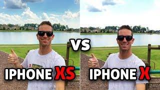 iPhone XS vs iPhone X: CAMERA TEST! (4K)