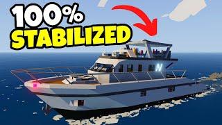 Adding Active Stabilizer! | Ultimate Vacation Yacht, Stormworks (#10)