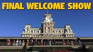 FINAL Magic Kingdom Welcome Show on Main Street Train Station