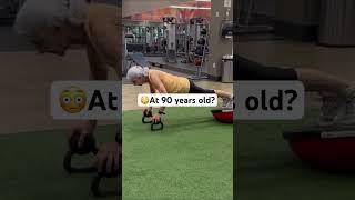90 year old woman exercises  #shorts #exercise #workout