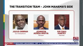 Election 2024: John Mahama unveils ten-member transition team