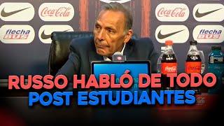 SAN LORENZO - RUSSO HABLO DE TODO: EL NIVEL DEL EQUIPO, LA PELEA POR EL 9 Y EL FUTURO PLANTEL