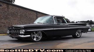 1959 Chevrolet El Camino Concept One Pulley System Pro Auto Custom Interiors Alloway's Hot Rod Shop