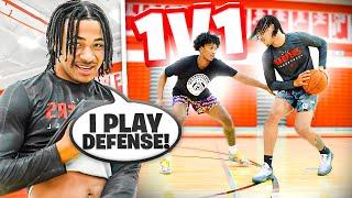 HE COULDN'T MISS... I PLAYED 1V1 AGAINST OTE STAR AMARI EVANS!