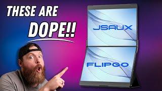 Folding Travel Monitors?! - JSAUX FlipGo