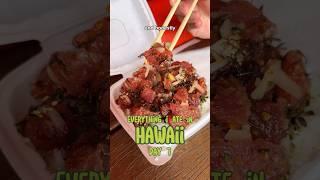 Everything I Ate in Hawaii DAY 7  Ono Seafood Poke, Ice Cream, Hawaiian Food #foodie #oahu #hawaii