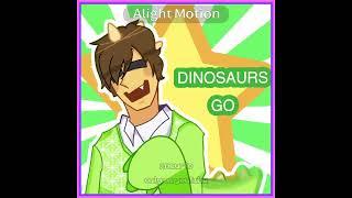 dinosaurs go rawr!! // #FNAF x #DSAF [mostly a test]