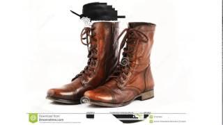 ladies leather boots