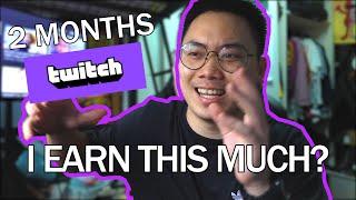 How much I made and what I have learnt streaming on TWITCH!