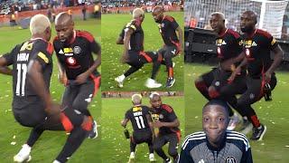 WATCH Orlando Pirates Star Gilberto & Makhaula Dancing