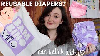 Revolutionary Bambino Mio Diapers | Reusable Diaper Attempt Pt. 1