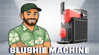 Ecoviva Slushie Machine Slushy Machine, Professional Frozen Drink Maker