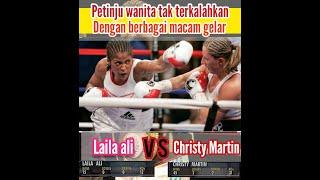 Women's boxing_Laila Ali vs Christy Martin. Full Fight