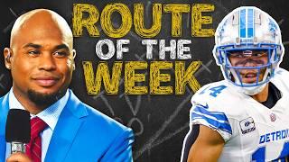 Amon-Ra St. Brown is a GAME CHANGER | Steve Smith's ROUTE OF THE WEEK