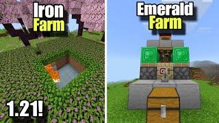 Unlimited Iron & Emerald Farm in Minecraft Pocket Edition