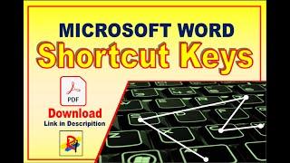 Ctrl+Alt & Shift A to Z shortcuts Keys || Shortcuts Keys of Microsoft Word