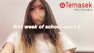 first week of polytechnic  ( temasek poly ) | VLOG #9 | VENICE