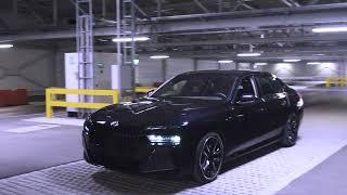 Watch 2023 BMW 7 Series Drive Itself From The Assembly Line With No One Behind The Wheel