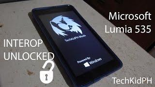 Microsoft Lumia 535 Interop Unlock in Action!