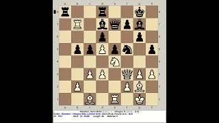 Niemann, Hans Moke vs Vitiugov, N | Niemann Vitiugov Blitz Chess 2024, London England R10 1