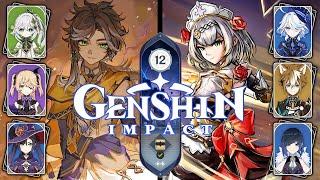 Genshin: Impact | Patch 4.7 Spiral Abyss 12 | C0 SETHOS Quickbloom & C6 NOELLE Wet Rock