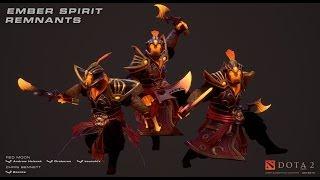 Prosperity Remnants Ember Spirit Kinetic Gem preview Dota 2