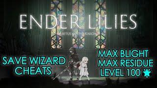 [PS4] Ender Lilies: Quietus of the Knights - Max Blight & Residue | Instant LV 100 - PS4 Save Wizard