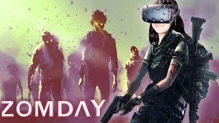 HALP!! ZOMBIE APOCALYPSE IN VIRTUAL REALITY | ZomDay VR (HTC Vive Gameplay)