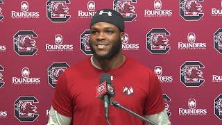 Football: Raheim Sanders News Conference 04/17/24