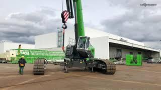 The SENNEBOGEN 6133 E 130t Telescopic Crawler Crane