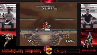 Oberlin Smash Weekly #12 - Qborg vs Luckstruck9