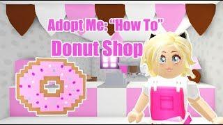 Adopt Me How To: Donut Shop