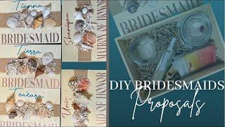 DIY BRIDESMAID PROPOSAL BOX | BEACH THEME