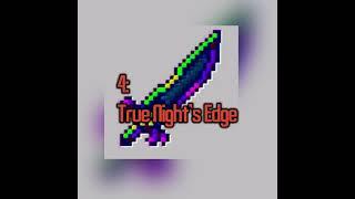 Top 10 Favorite Terraria Melee Weapons