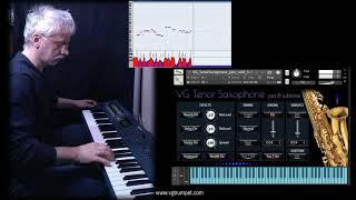 VG Tenor Saxophone Native Instruments Kontakt sound library. vst, nki, wav, brass and woodwind.