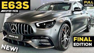 2023 MERCEDES E63 S AMG NEW Final Edition V8! BRUTAL Sound FULL In-Depth Review Exterior Interior