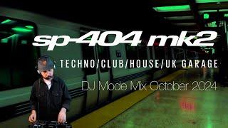 SP-404 MK2 DJ Mix October 2024 // Techno, Club, House, UK Garage