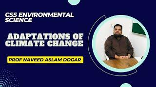 Adaptations of Climate change| control on Climate Change