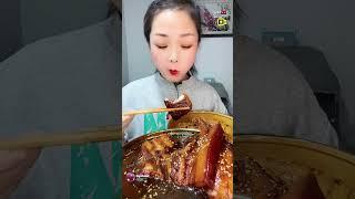 Braised Pork Belly with a Rice Dish, Tasting Show, #mukbang #asmr #먹방
