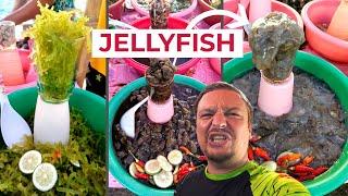 Philippines WILDEST Seafood Market (Eating Sea Cucumber and Jellyfish!)