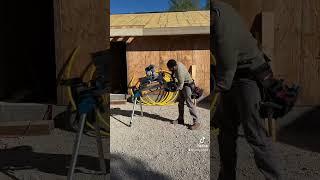 Hercules Aluminum Mobile Folding Miter Saw Stand | Harbor Freight #shorts