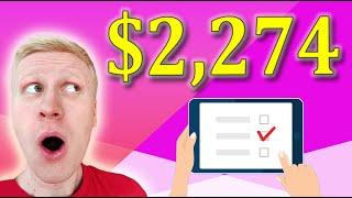 MAKE MONEY ANSWERING EASY SURVEYS? $2,274 PaidViewpoint Review