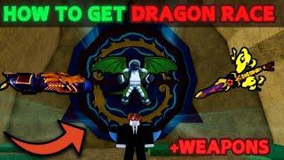 (CONFIRMED) FULL STEPS TO GET DRAGON RACE AND NEW WEAPONS | Blox Fruits Dragon Update 24