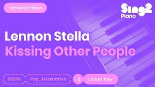 Lennon Stella - Kissing Other People (Lower Key) Piano Karaoke