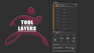 【ZBrush 2022】【memo】tool:layers
