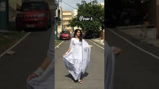 Candid Photo Poses | Anarkali Suit Pose | YouTube #shorts | Santoshi Megharaj