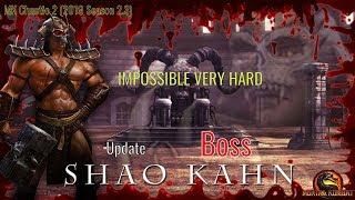 Mortal Kombat: Chaotic 2 (2019 Season 2.3) - Update Boss SHAO KAHN (IMPOSSIBLE VERY HARD)