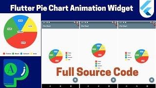 flutter pie chart animation widget