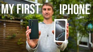 My FIRST iPhone - Why I'm switching to iPhone 16 from Android