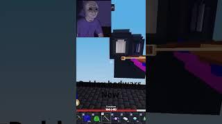 Roblox bedwars player are try hard 